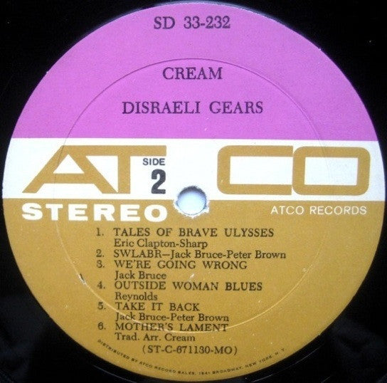 Disraeli Gears