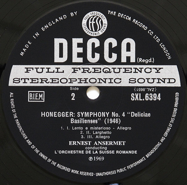 Symphony No. 3 Liturgique / Symphony No. 4 Deliciae Basilienses