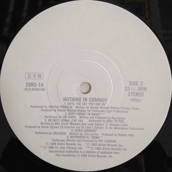 Nothing In Common - Original Soundtrack