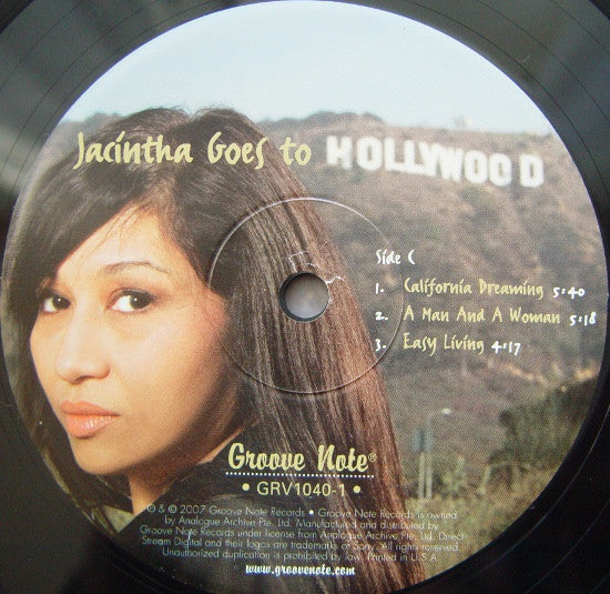 Jacintha Goes To Hollywood