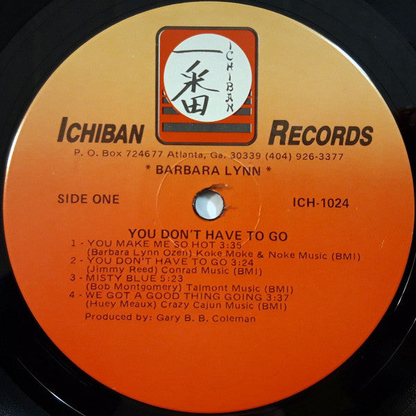 You Don't Have To Go