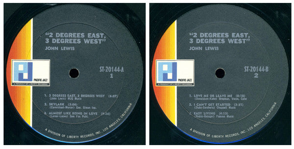 2 Degrees East, 3 Degrees West