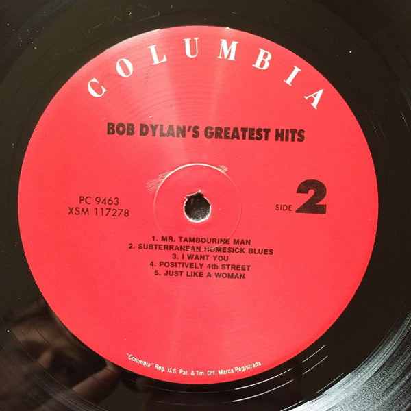 Bob Dylan's Greatest Hits