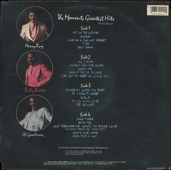 The Moments Greatest Hits