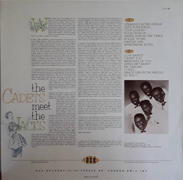 The Cadets Meet The Jacks