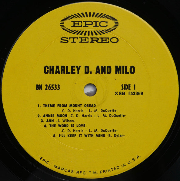 Charley D. And Milo