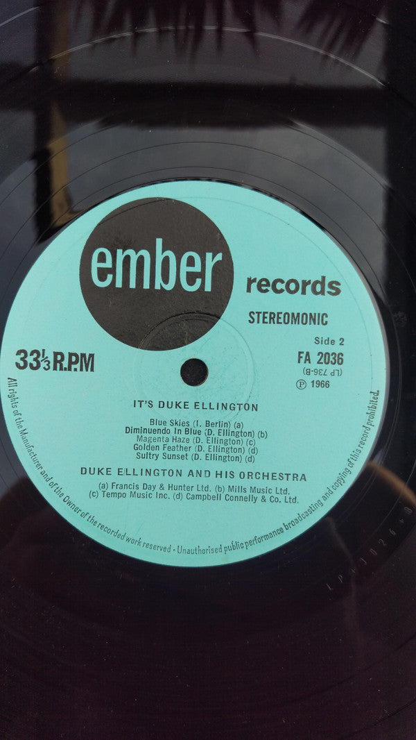 It's Duke Ellington and his Orchestra playing...