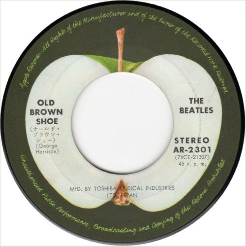 ジョンとヨーコのバラード = The Ballad Of John And Yoko / オールド・ブラウン・シュー = Old Brown Shoe