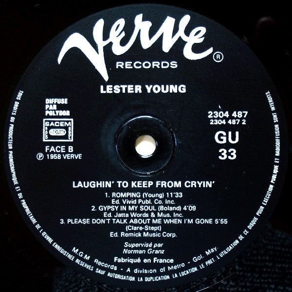 Laughin' To Keep From Cryin'