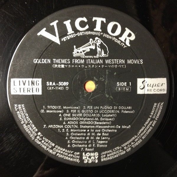 マカロニ・ウェスタン・テーマのすべて = Golden Themes From Italian Western Movies