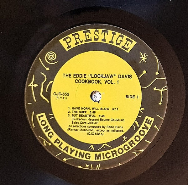 The Eddie "Lockjaw" Davis Cookbook Vol. 1