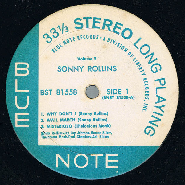 Sonny Rollins Vol. 2