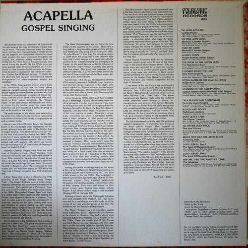 A Cappella Gospel Singing