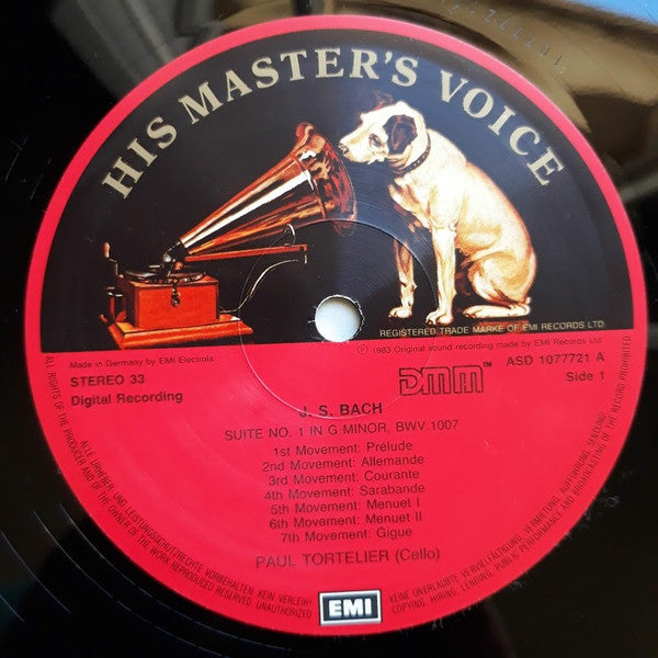 The Six Cello Suites (= 6 Suiten Für Violoncello = Les Suites Pour Violoncelle Seul)