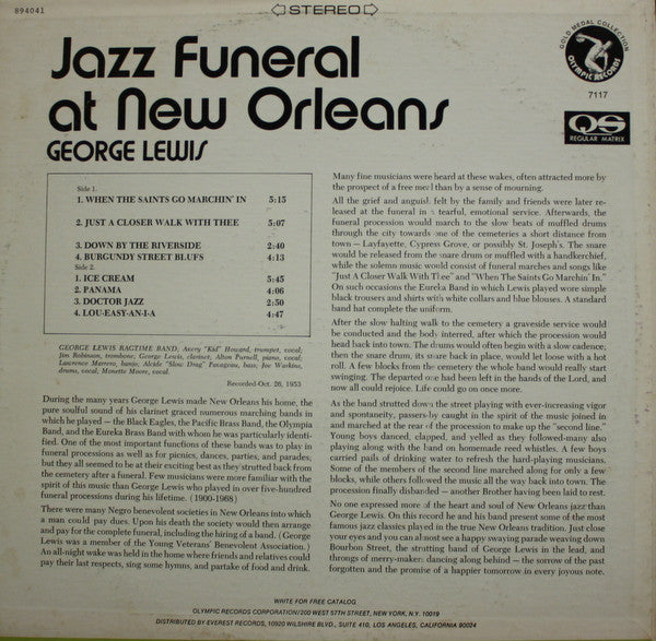 Jazz Funeral At New Orleans
