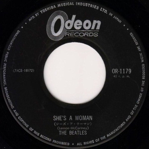 アイ・フィール・ファイン = I Feel Fine / シーズ・ア・ウーマン = She's A Woman