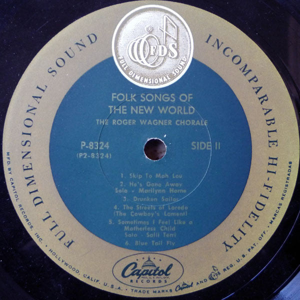 Folk Songs Of The New World