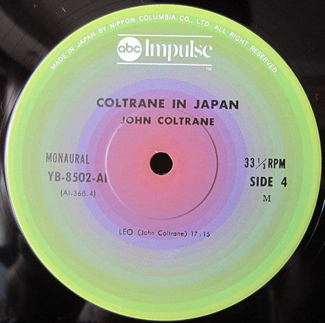 Coltrane In Japan