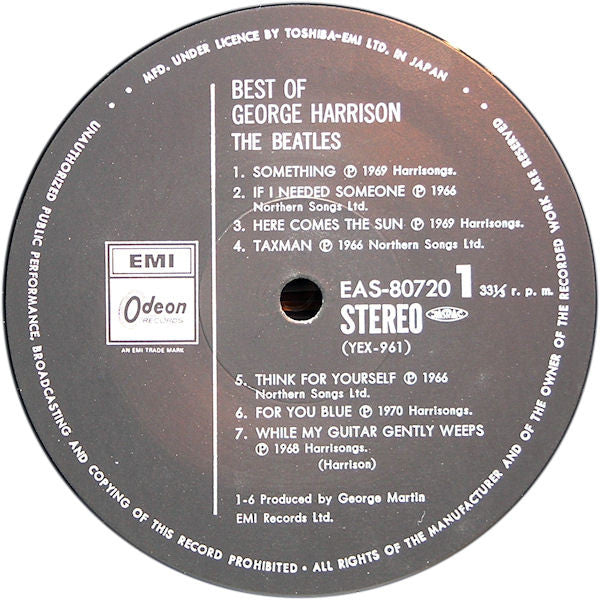 The Best Of George Harrison