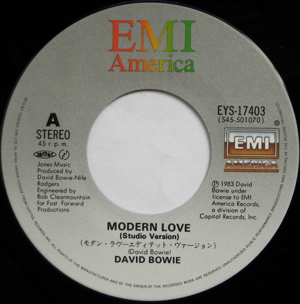 Modern Love = モダン・ラヴ