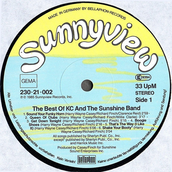 The Best Of KC And The Sunshine Band