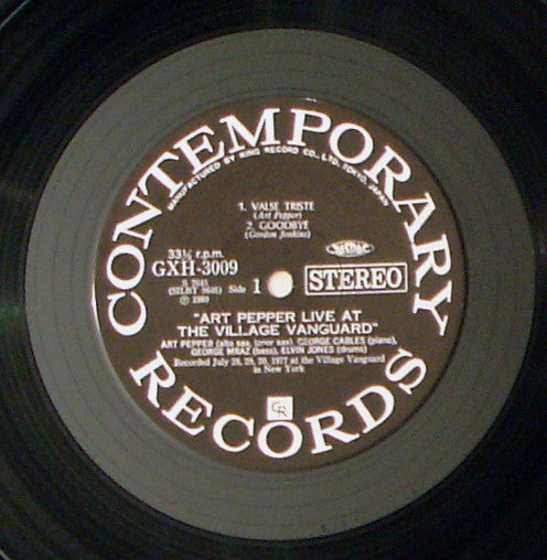 Live At The Village Vanguard