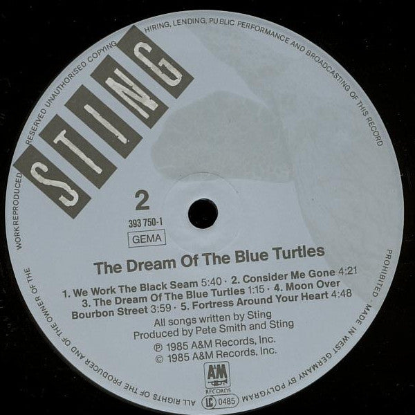 The Dream Of The Blue Turtles