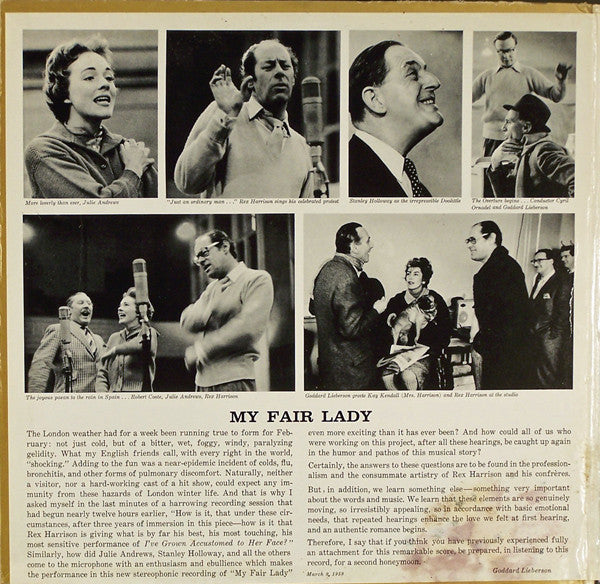 My Fair Lady - Original Cast, Recorded In London