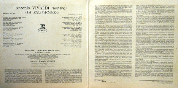 La Stravaganza (Enregistrement Integral Des Douze Concertos Op.4)