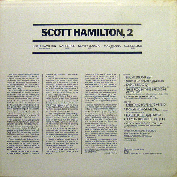 Scott Hamilton, 2