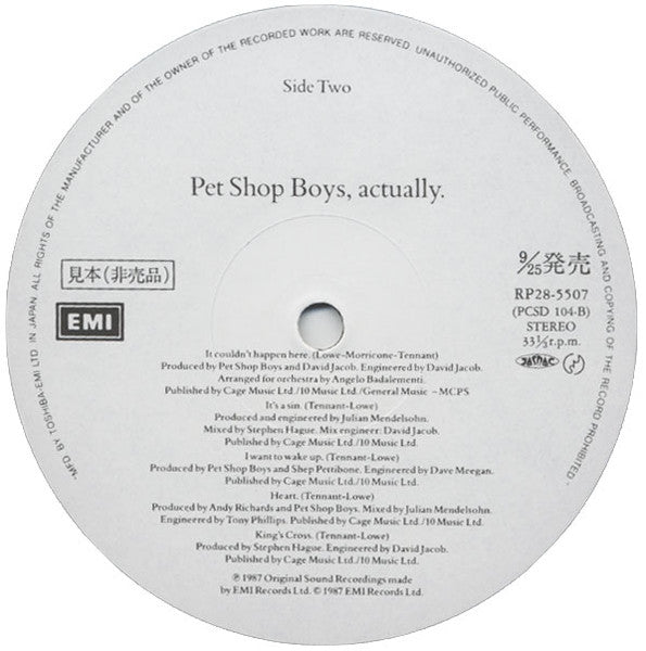 Actually = 哀しみの天使