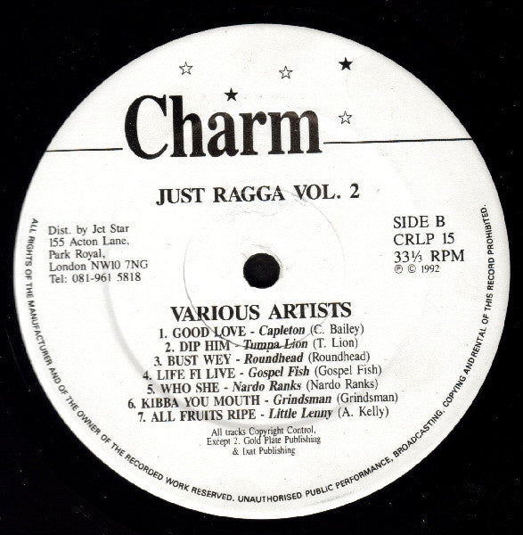 Just Ragga Volume 2