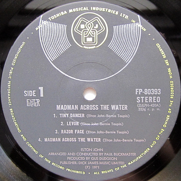 Madman Across The Water