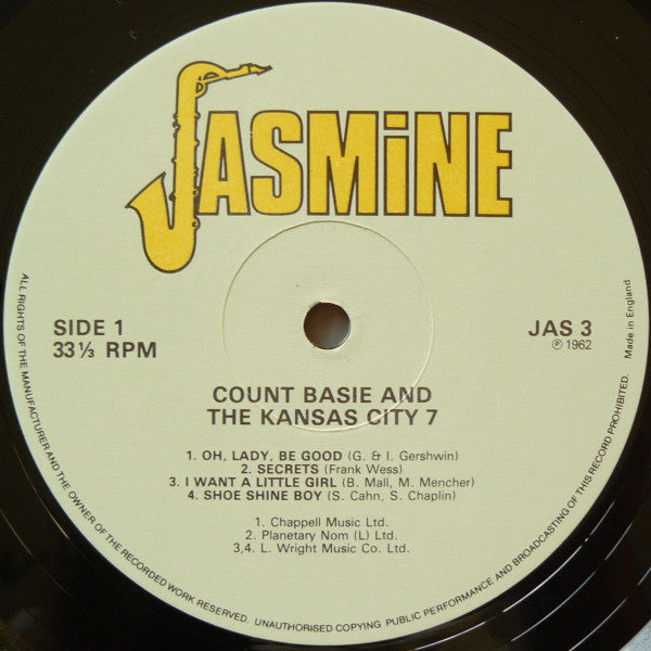 Count Basie And The Kansas City 7