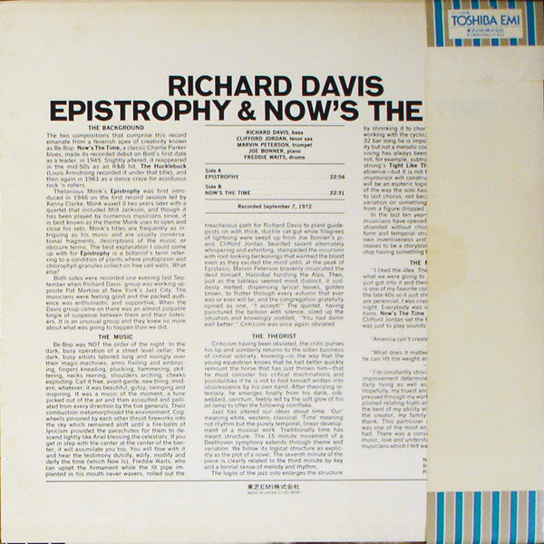 Epistrophy & Now's The Time