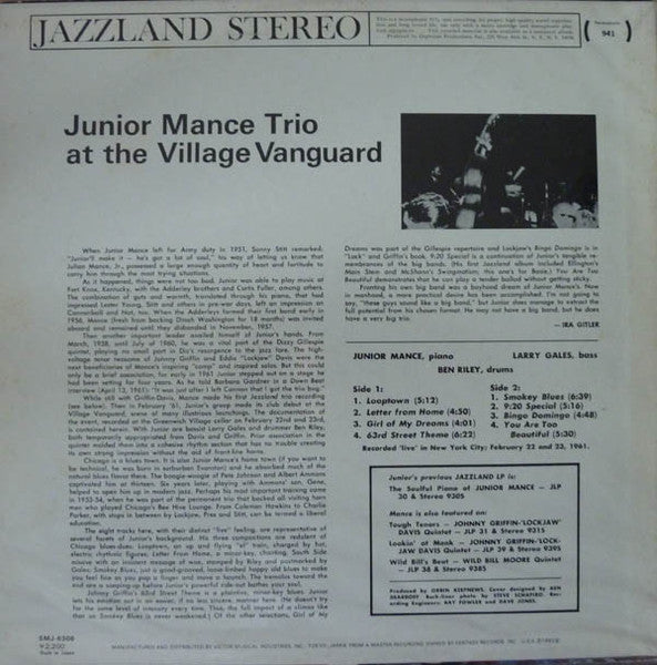 At The Village Vanguard