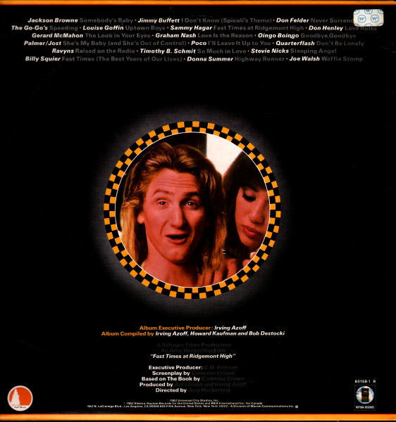 Fast Times At Ridgemont High • Music From The Motion Picture