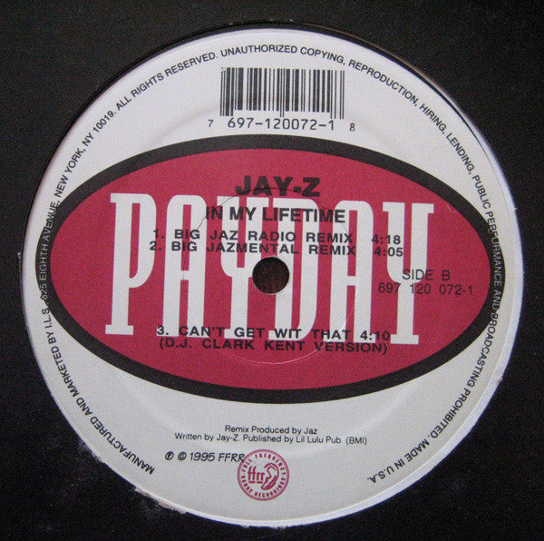 Release: In My Lifetime-Vinyl-US-1995-697 120 072-1, 697 120 072-1, 697-120-072-1, 697-120-072-1-2359771