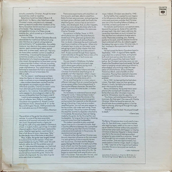 Solo Flight • The Genius Of Charlie Christian