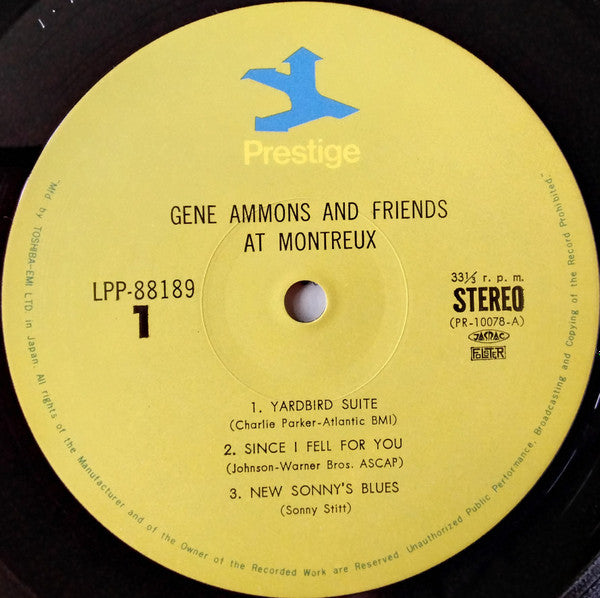 Gene Ammons And Friends At Montreux