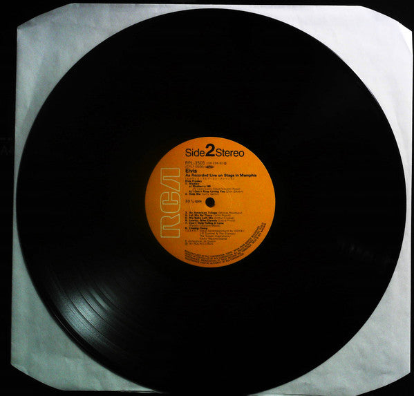 Recorded Live On Stage In Memphis = エルヴィス・ライブ・イン・メンフィス