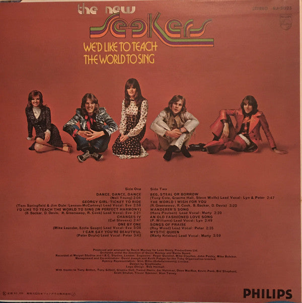 We'd Like To Teach The World To Sing