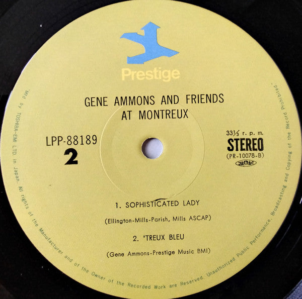 Gene Ammons And Friends At Montreux