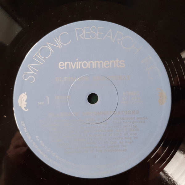 Environments-Induced Meditation (A New Easy Method Of Relieving Tension - Disc 2)