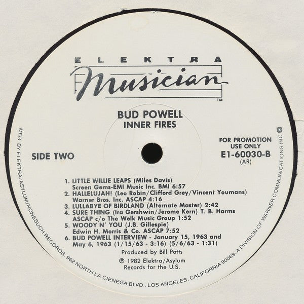 Inner Fires: The Genius Of Bud Powell