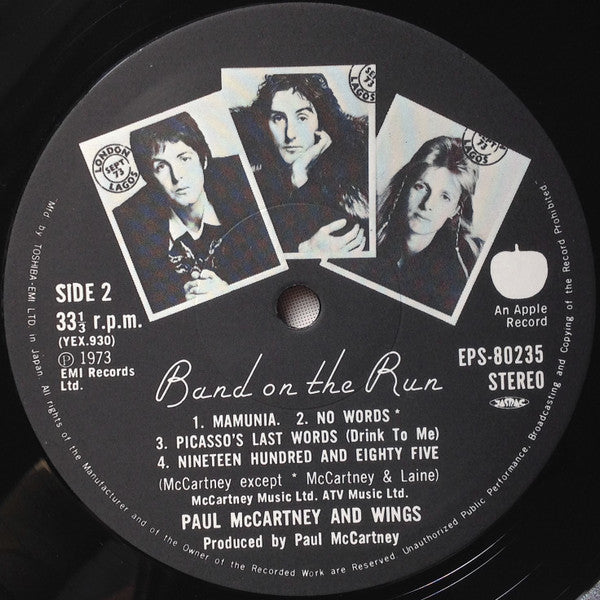 Band On The Run = バンド・オン・ザ・ラン