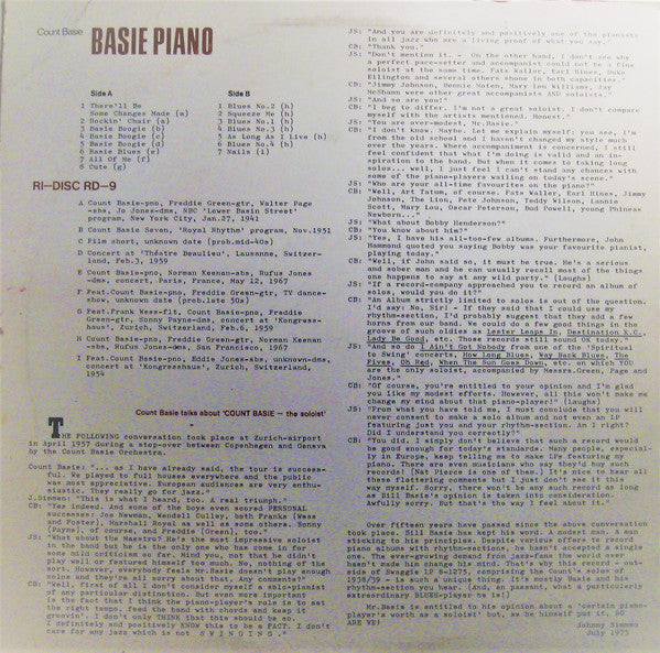 Basie Piano