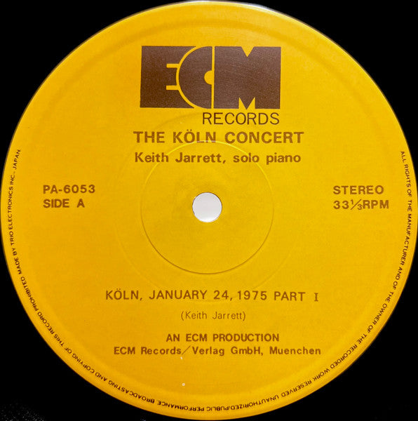 The Köln Concert = ケルン・コンサート