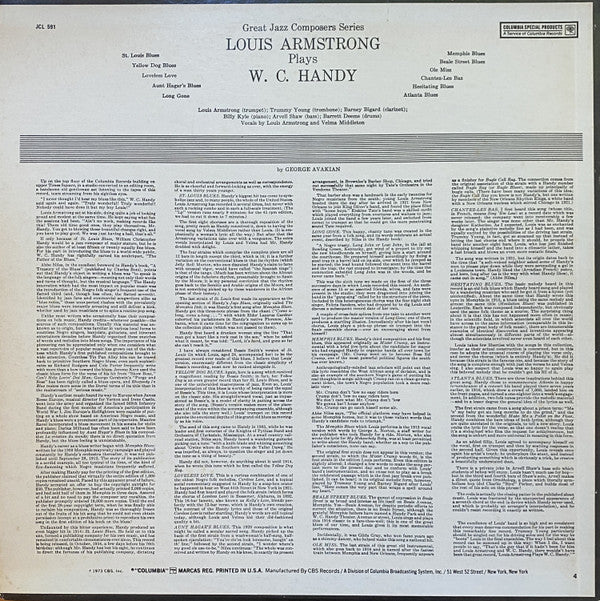 Louis Armstrong Plays W. C. Handy