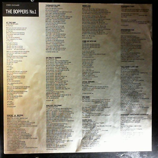 The Boppers No.1